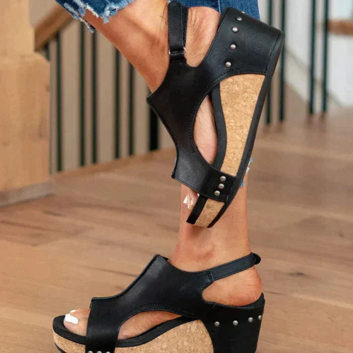 Aurélie™ - Elegante Orthopädische Keilsandalen